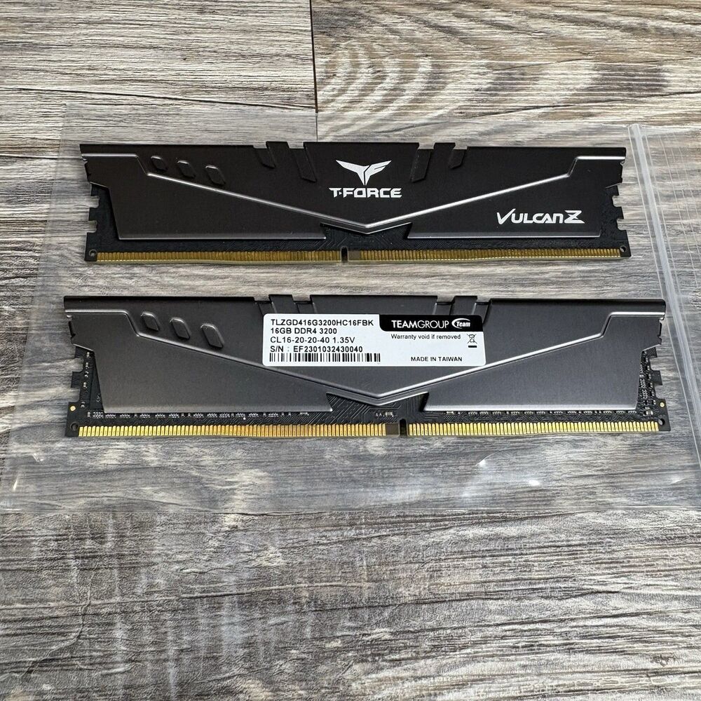 Team Group T-Force Vulcan Z 32GB (2 x 16GB) PC4-25600 (DDR4-3200) Tested